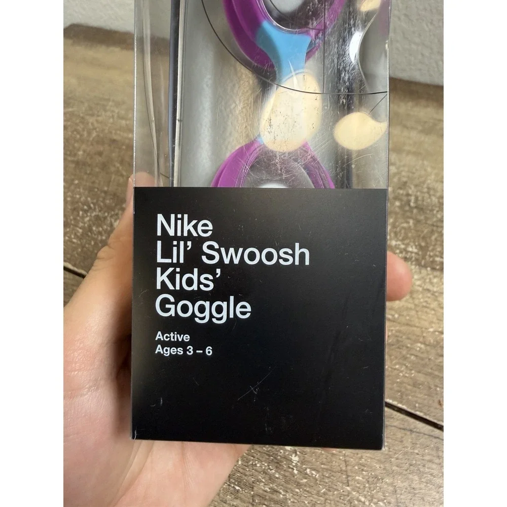 Nike Lil' Swoosh Kids Goggle Swim Goggles Ages‎ 3-6